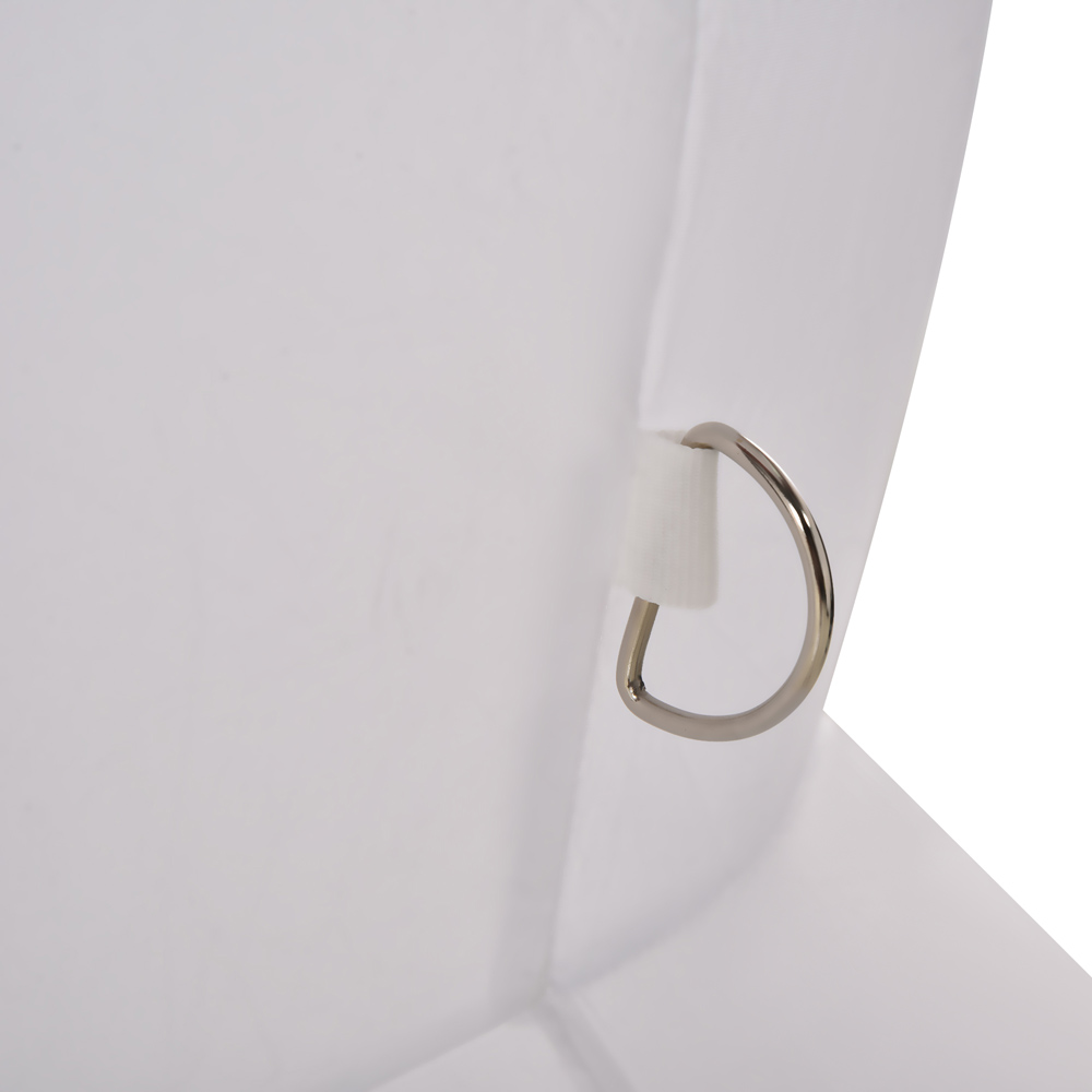 Everglow LED White Inflatable Snowman Christmas Decoration 6.33ft Image 3