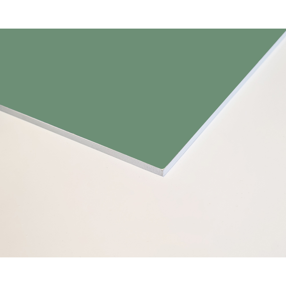 Wetwall Alloy Seafoam Green and Battleship Grey Double Sided Shower Wall Panel 600mm Image 2