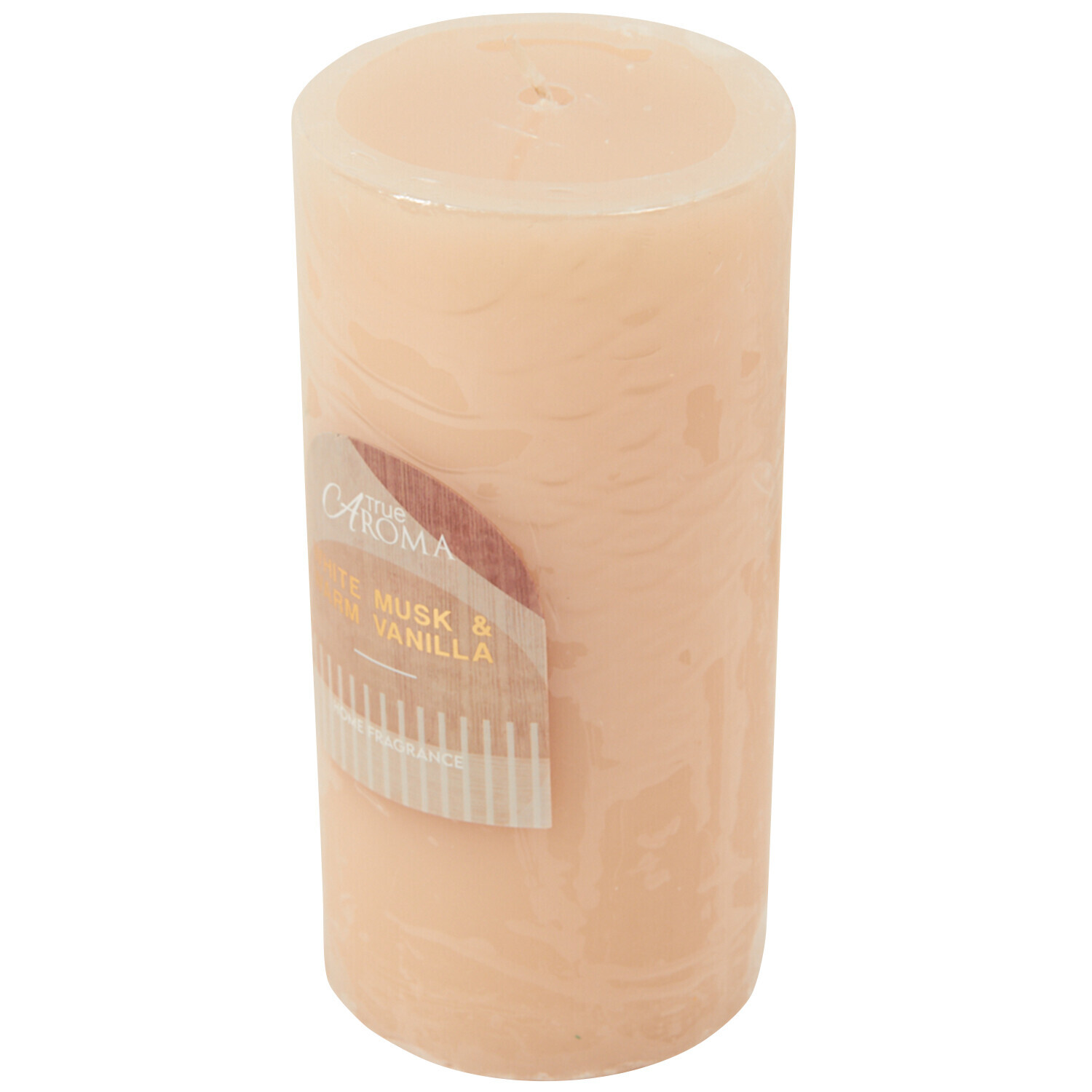 Warm Vanilla or Eucalyptus Scented Pillar Candle Image 7