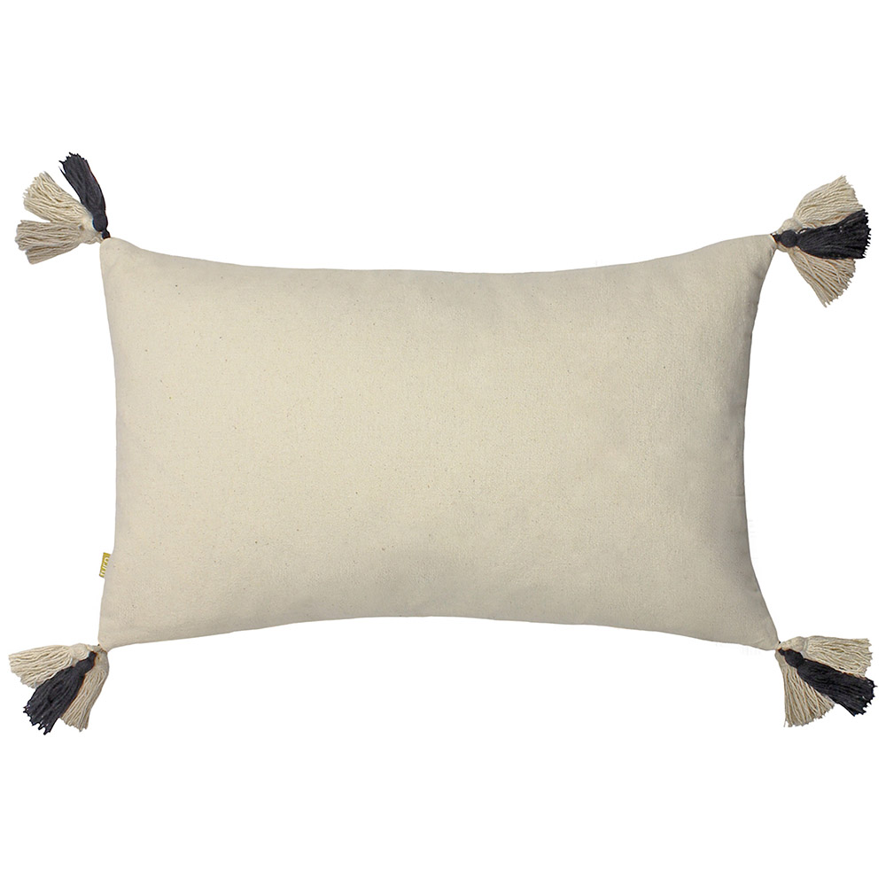 furn. Benji Natural Jacquard Cushion Image 3