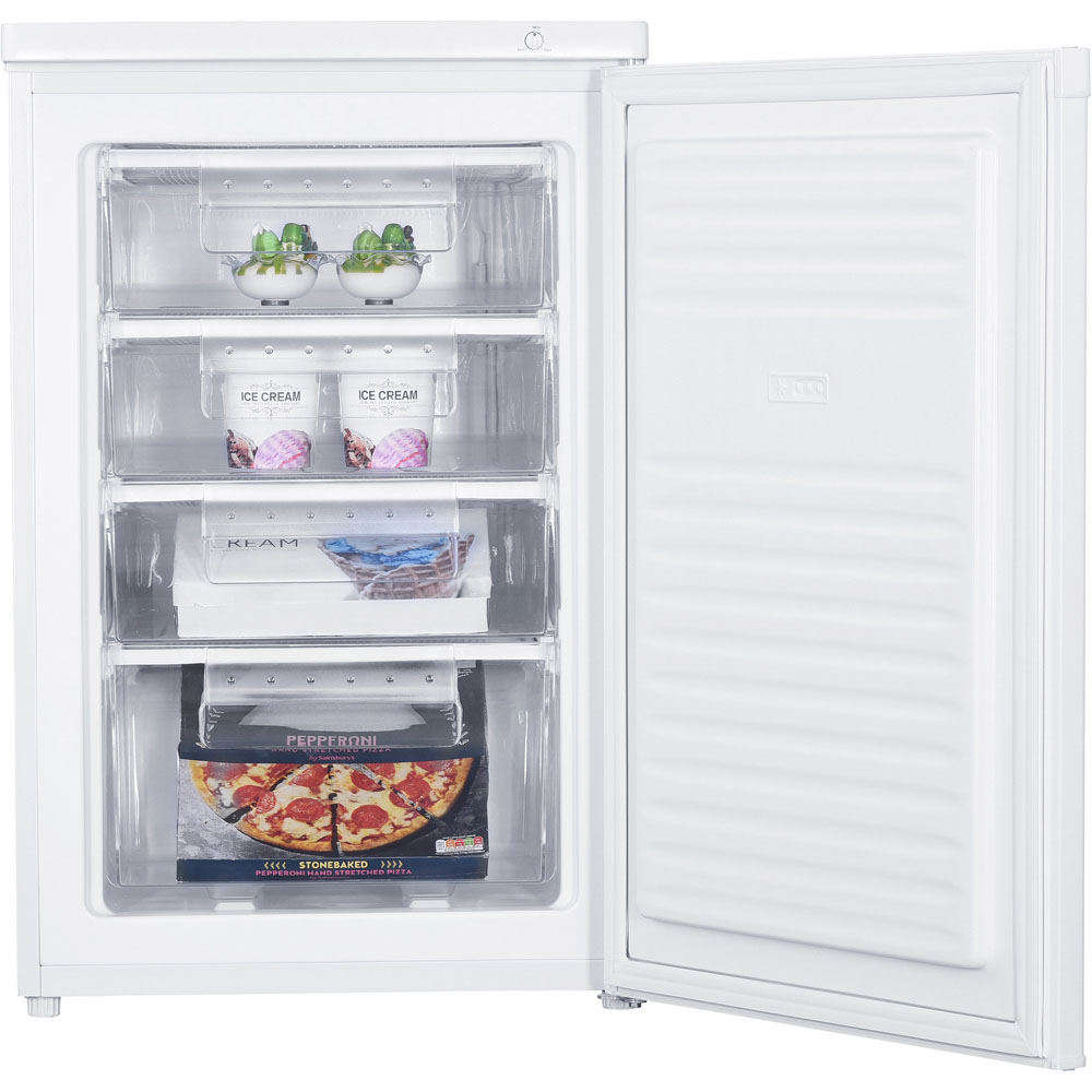 Haden HZ184W-E White 85L Under Counter Freezer Image 5