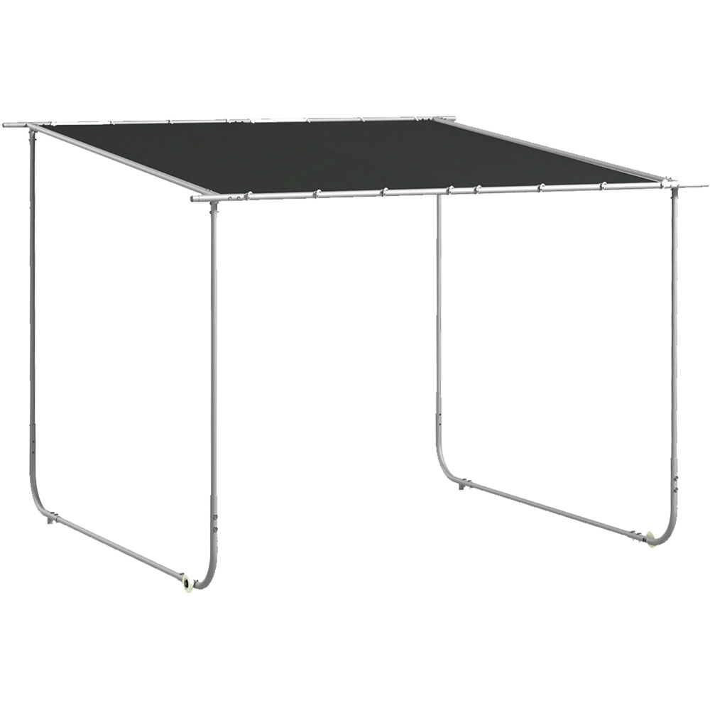 Outsunny 3 x 3m UV Resistant Mobile Pergola Image 2