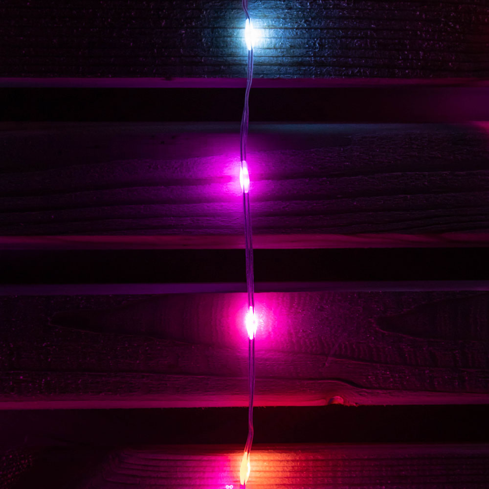 Premier FlexiBrights 258 Multicolour LED Christmas Tree Curtain Light 1.2 x 1.2m Image 3