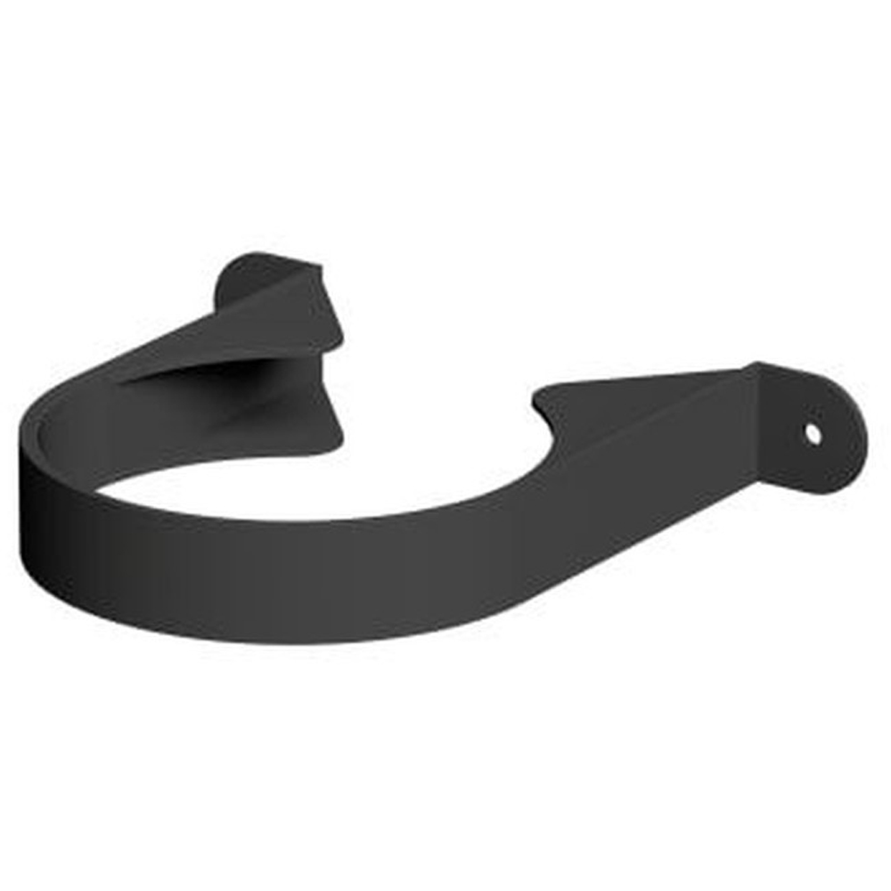 FloPlast Industrial Xtraflo Hopper Downpipe Kit with Access Pipe Black 110mm Image 3