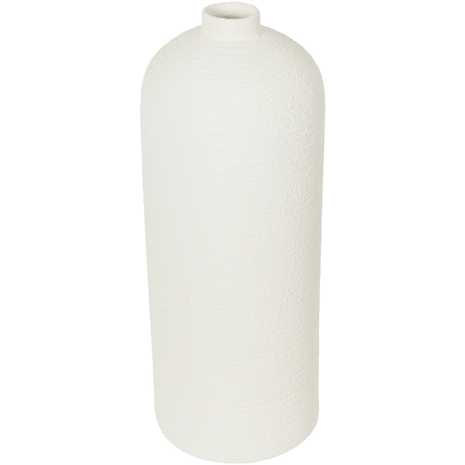 Harper Tall Textured Vase White Image 2