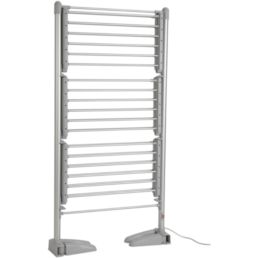 Groundlevel 3 Tier Heated Clothes Airer with Cover Image 3