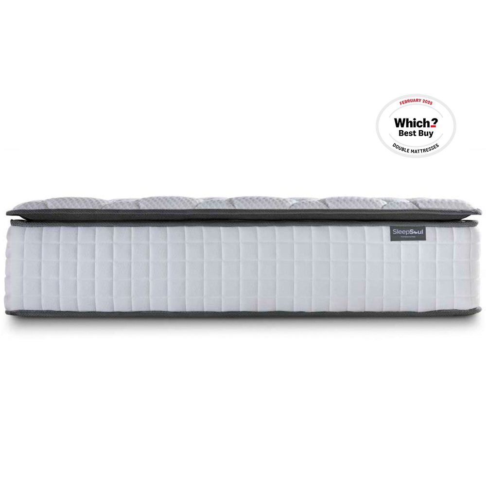SleepSoul Bliss Super King Size Pocket Spring Memory Foam Mattress Image 5