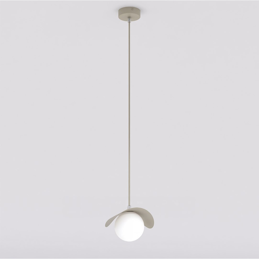 Emibig Ritual Beige G9 Small Ceiling Pendant Light Image 3