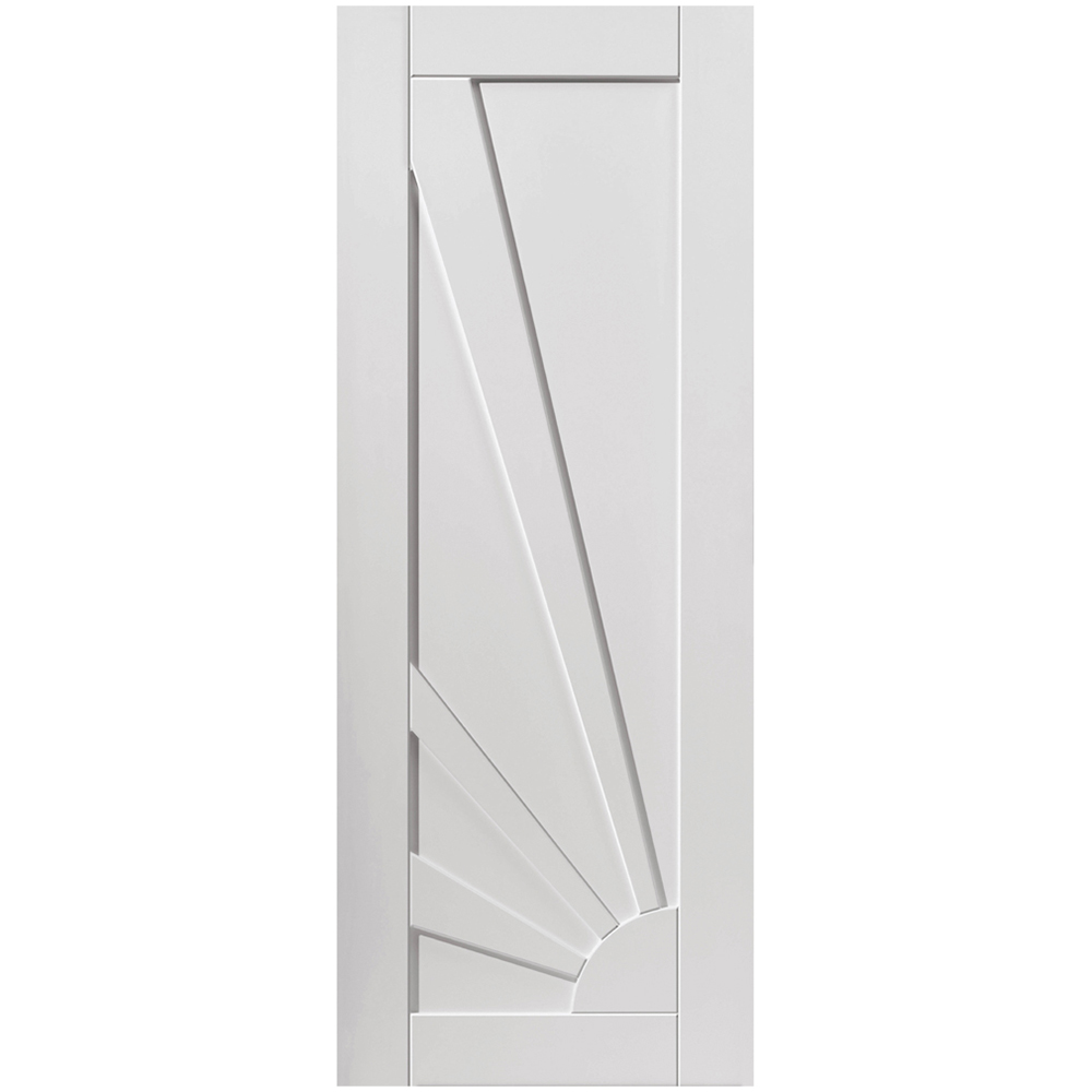 JB Kind Aurora White Primed Internal Door 1981 x 686mm Image 1