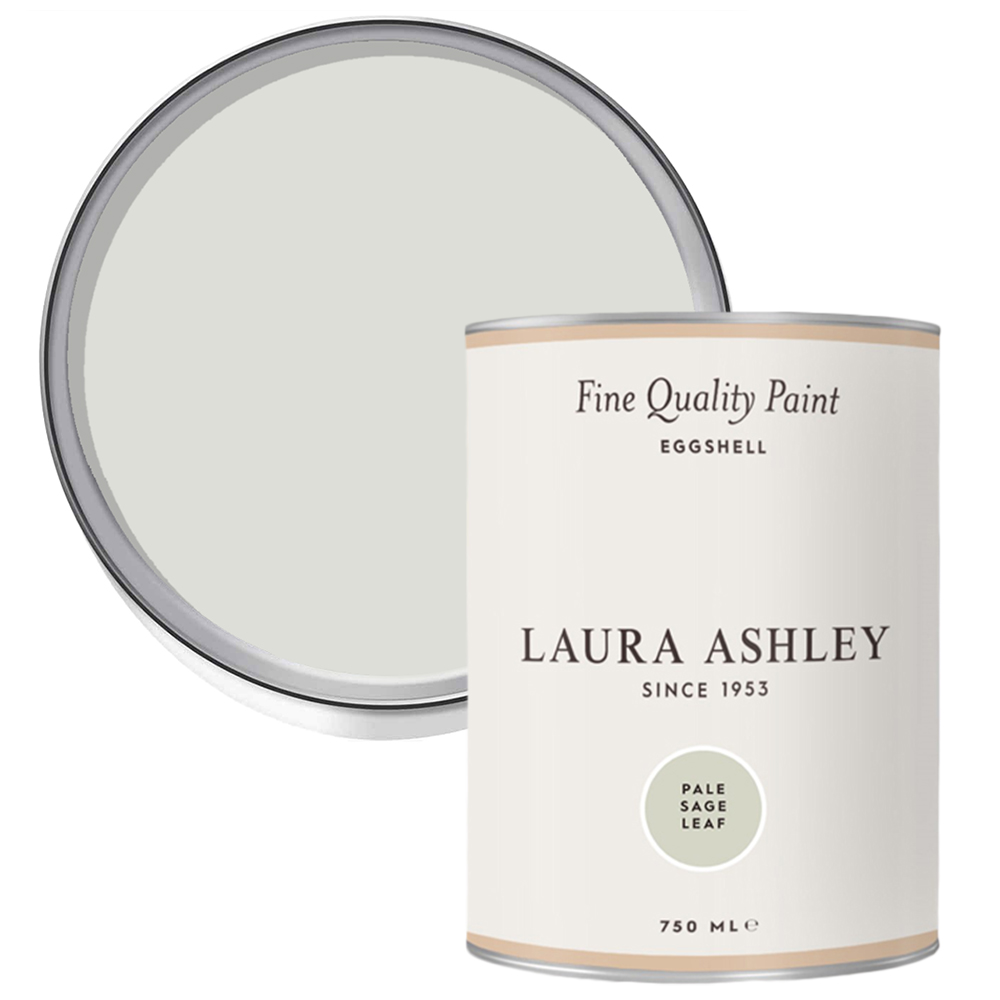 Laura Ashley Pale Sage Leaf Eggshell Paint 750ml Image 1