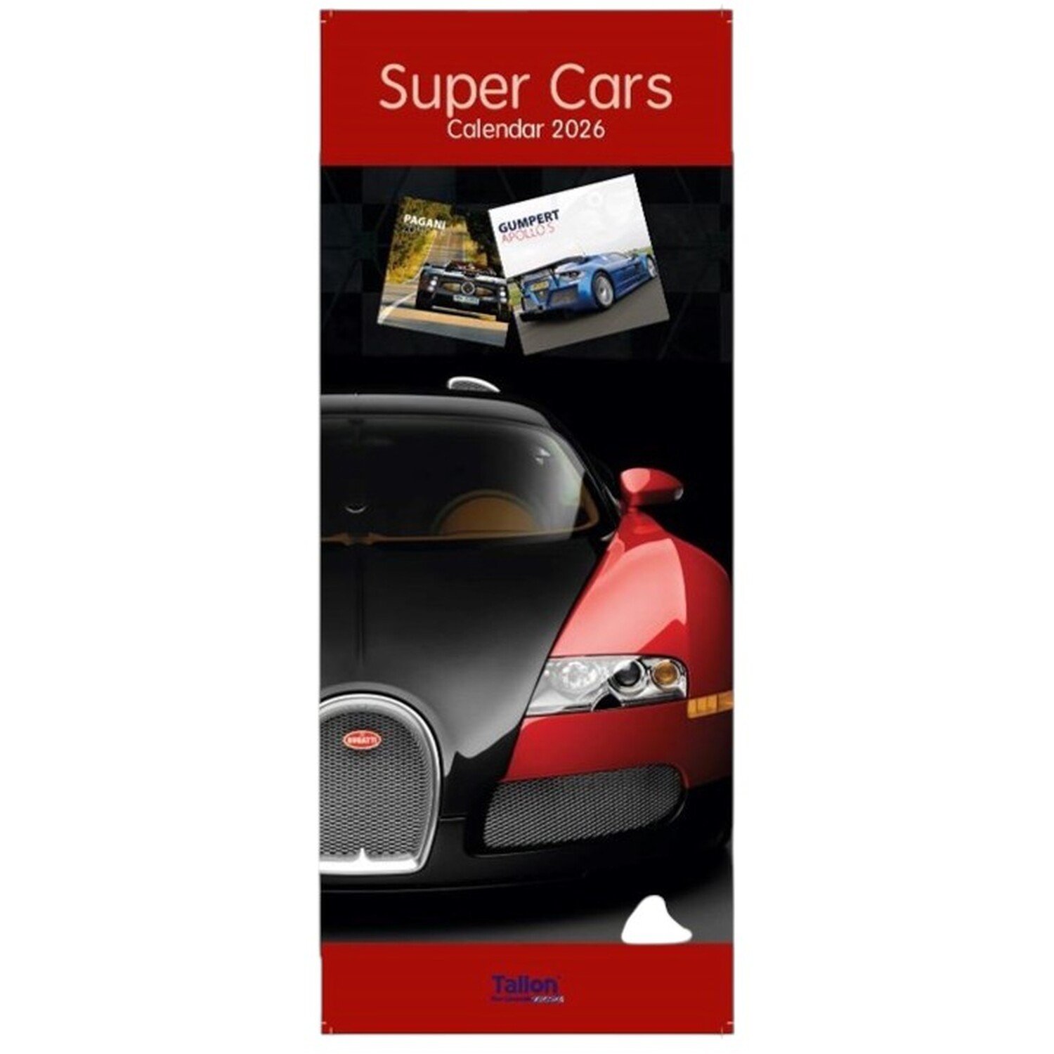 2026 Car or Bike Slim Calendar Image 3