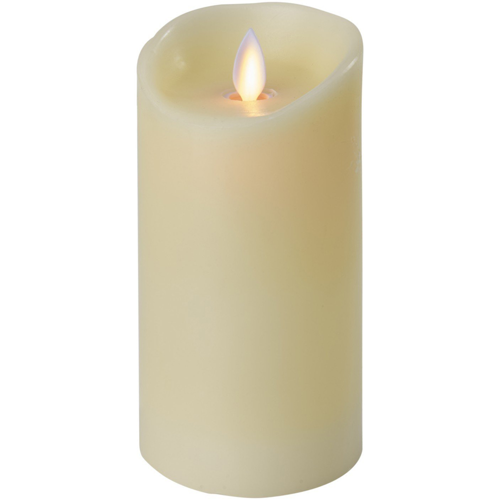 Cream Flickering LED Candle Image 2