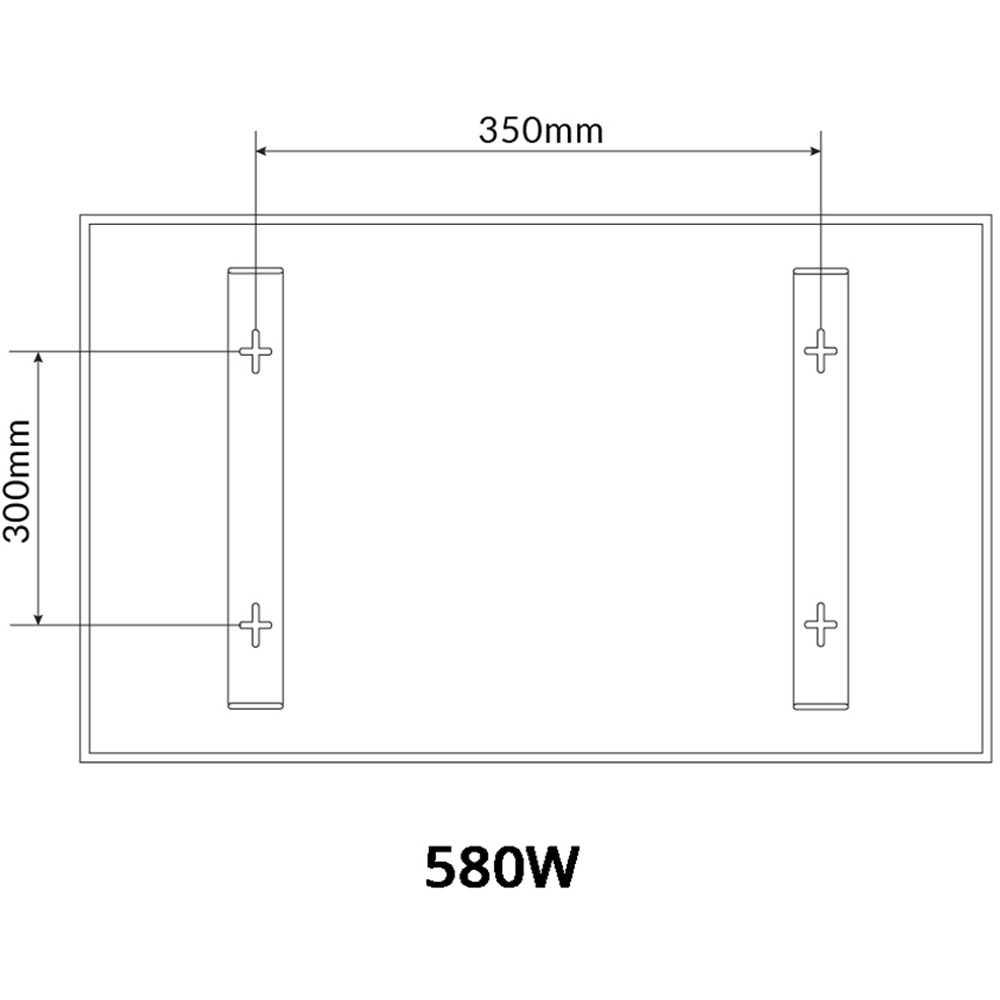 Mirrorstone Nexus Maldives Twilight Image Wi-Fi Infrared Heating Panel 580W 595 x 995mm Image 9