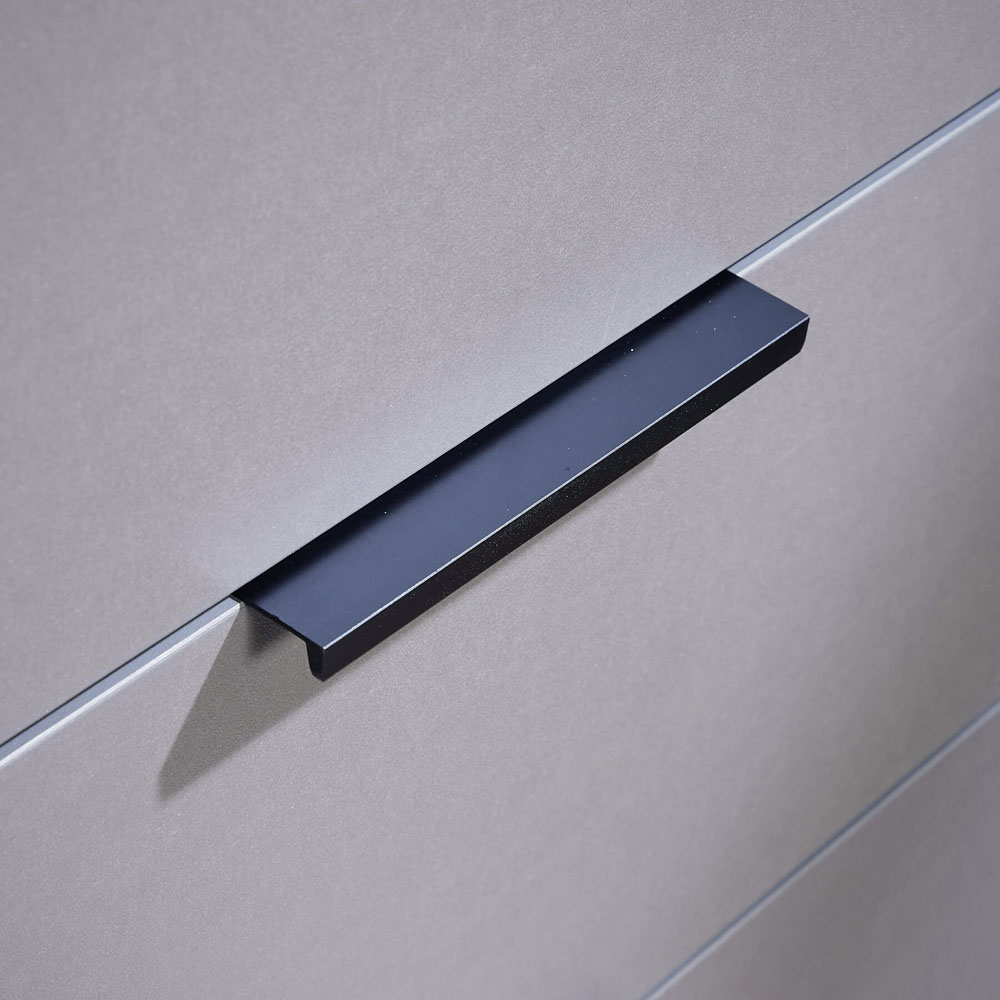 Home Source Phoenix 2 Door 3 Drawer Grey Wardrobe Image 7