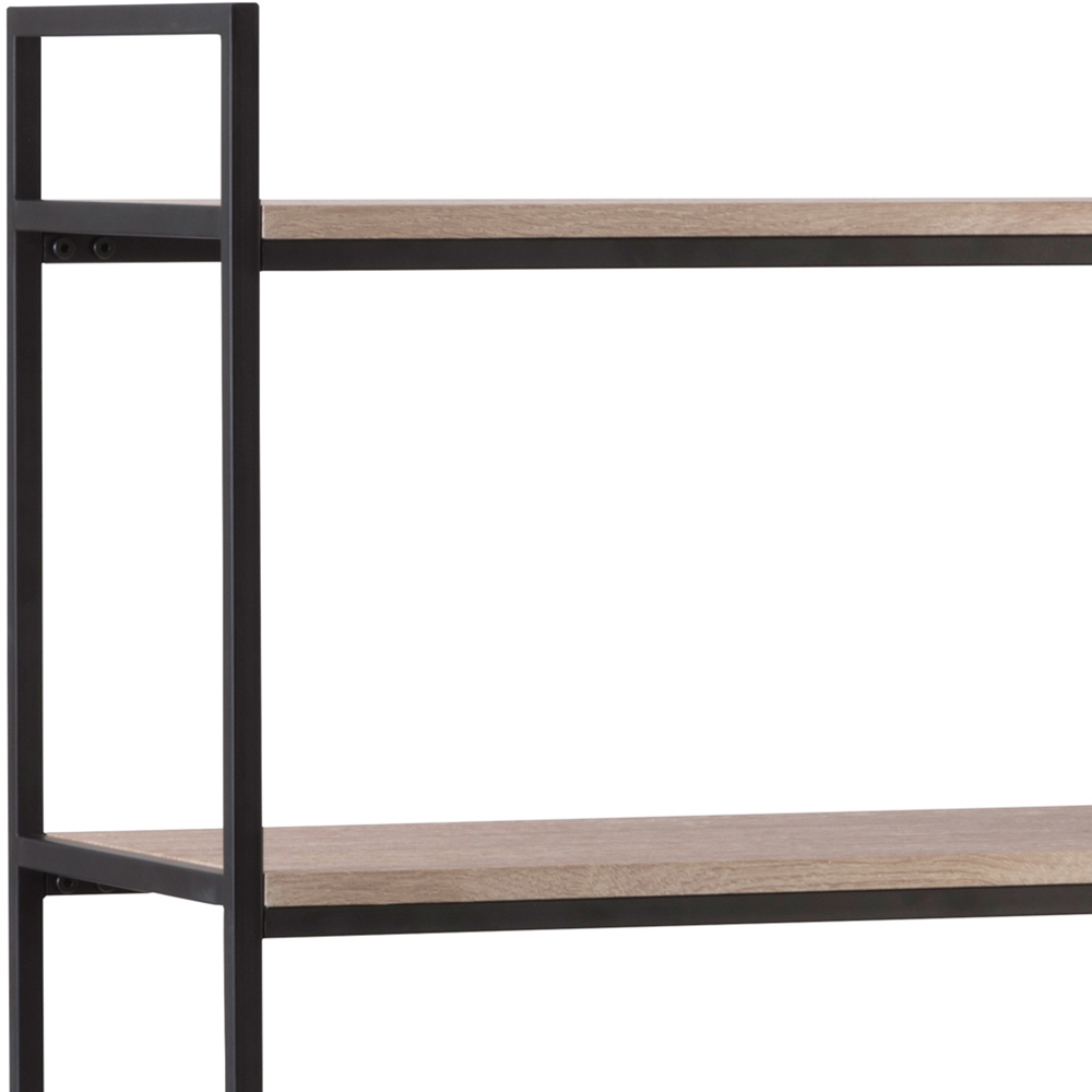Julian Bowen Tribeca 5 Shelves Sonoma Oak Tall Bookcase Image 5