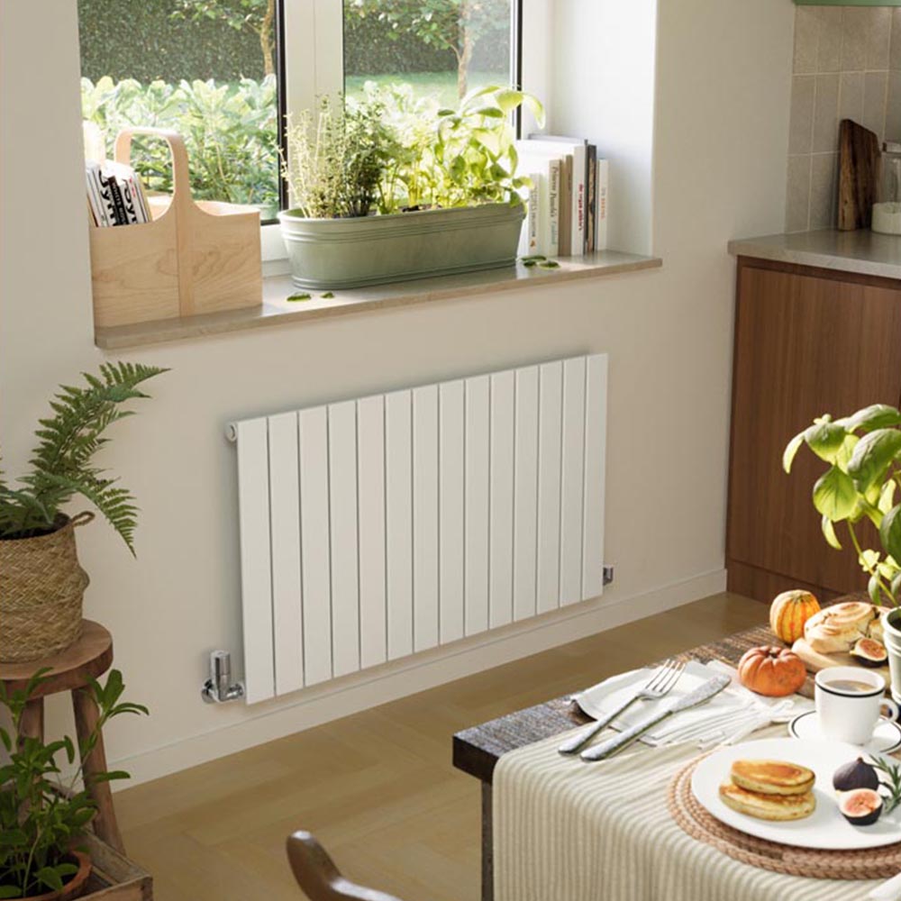 Terma Forte 2425 BTU White Single Panel Radiator 600 x 1032mm Image 2