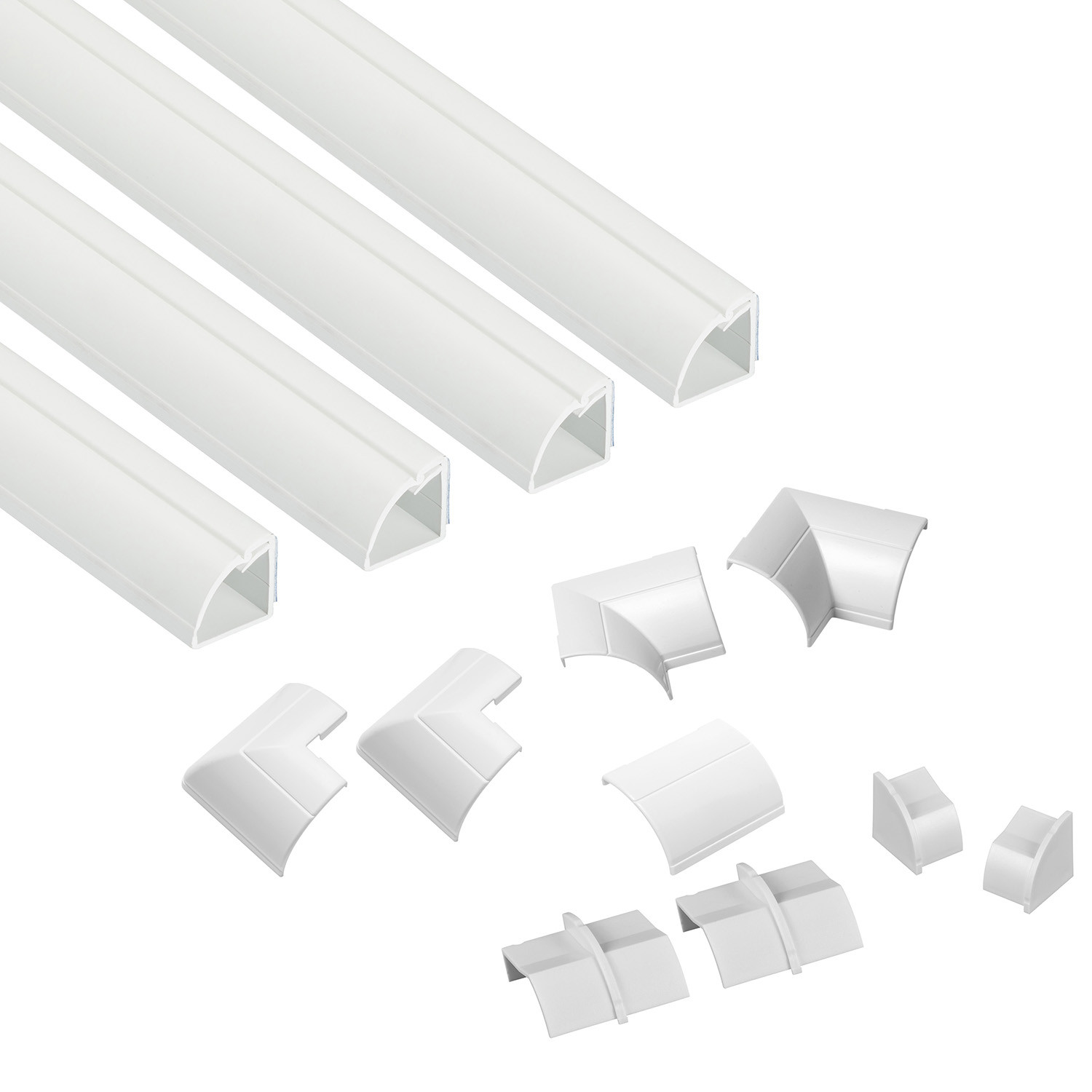 D-Line 22mm Mini Cable Trunking 1m Image 2