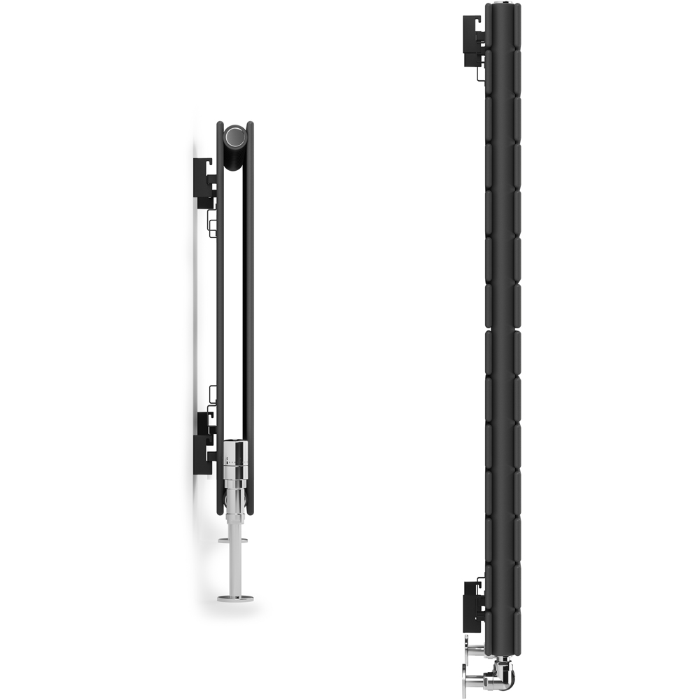 Terma Forte 3696 BTU Metallic Grey Double Panel Radiator 600 x 1032mm Image 6