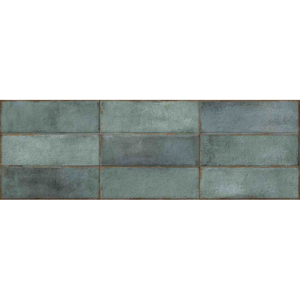 Bien Juno Emerald Gloss Ceramic Wall Tile 300 x 900mm 6 Pack Image 4