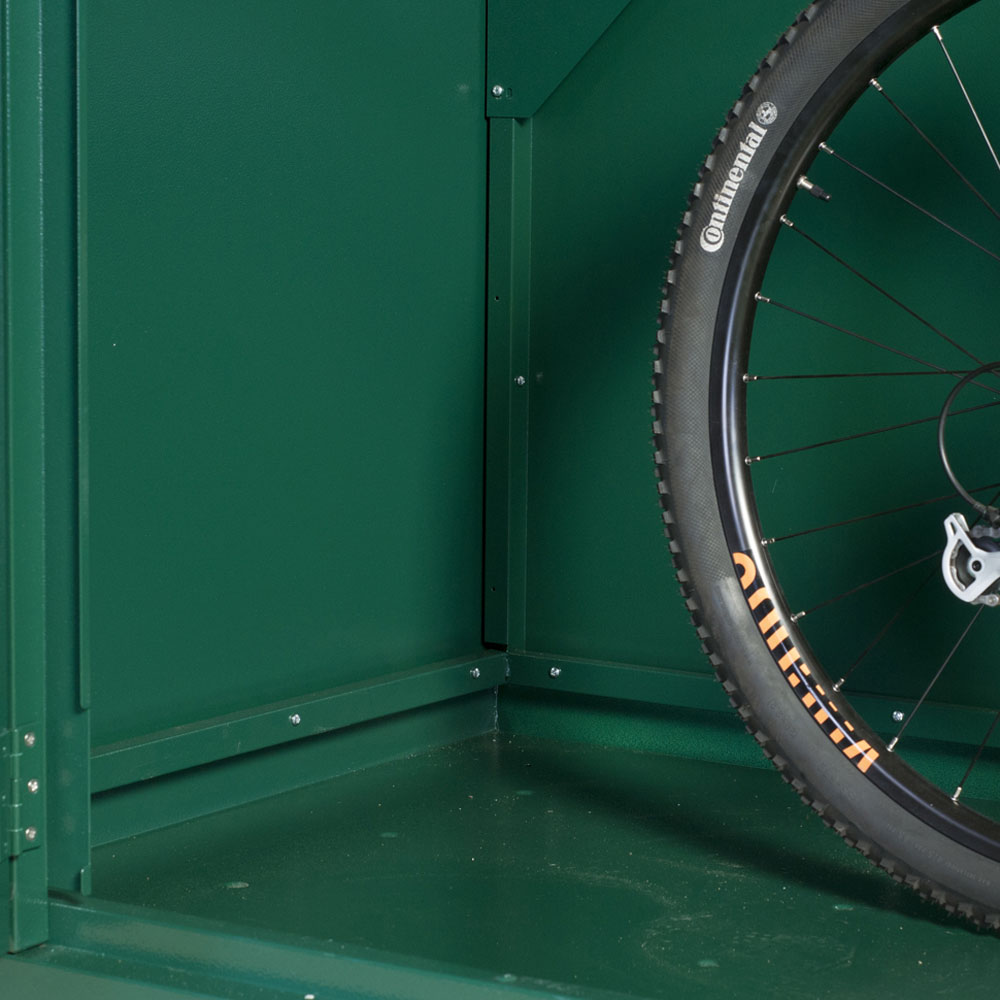 Asgard Access Plus 8 x 4ft Double Door Grey Bike Storage Shed Image 6