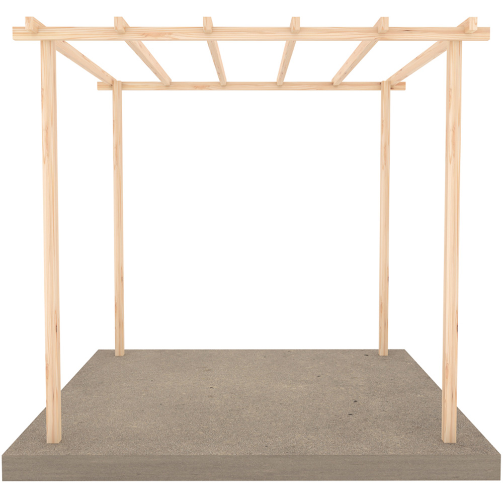 Shire GB Ivy 8 x 8ft Pergola Kit Image 3