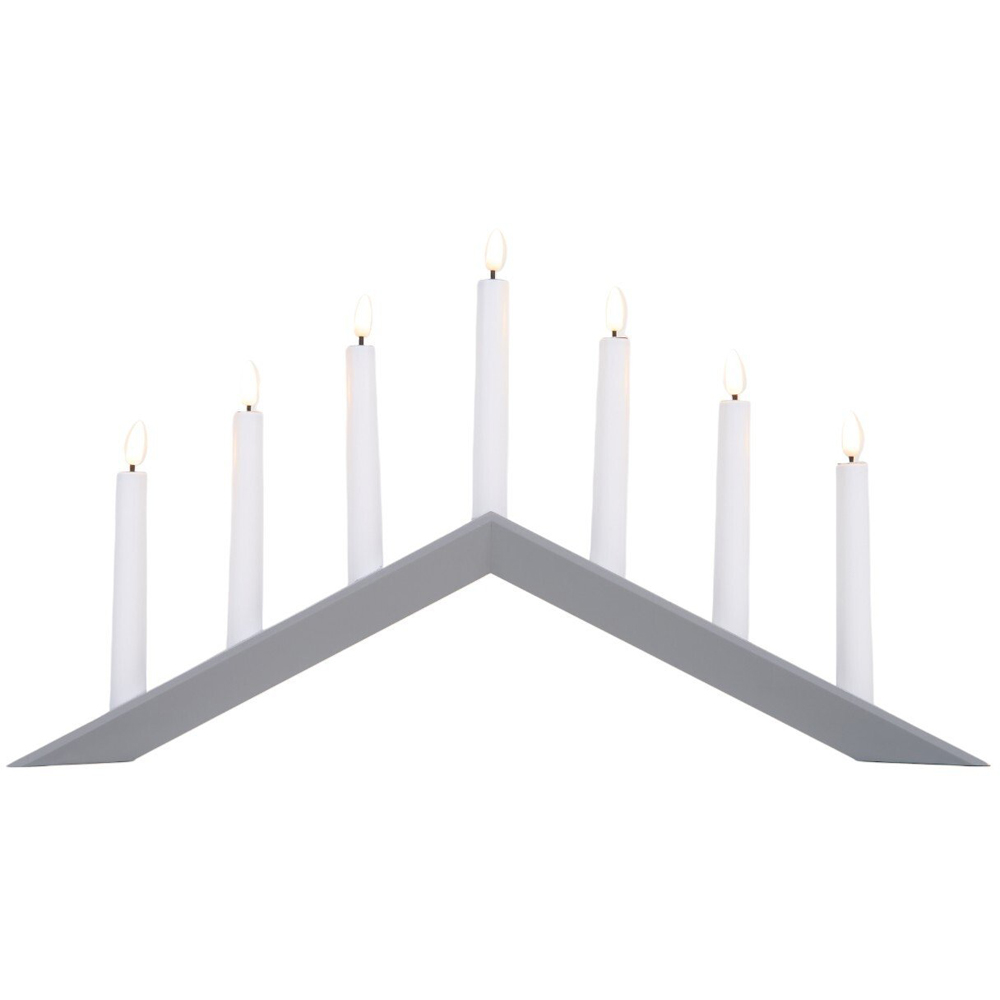 7 LED Candle Bridge Grey Image 5