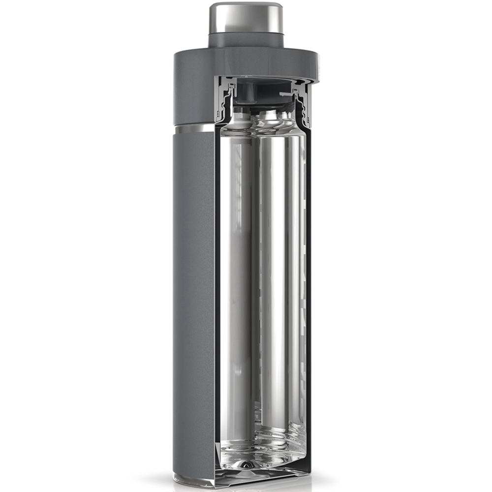 Ninja Thirsti Grey Travel Bottle 530ml Image 2