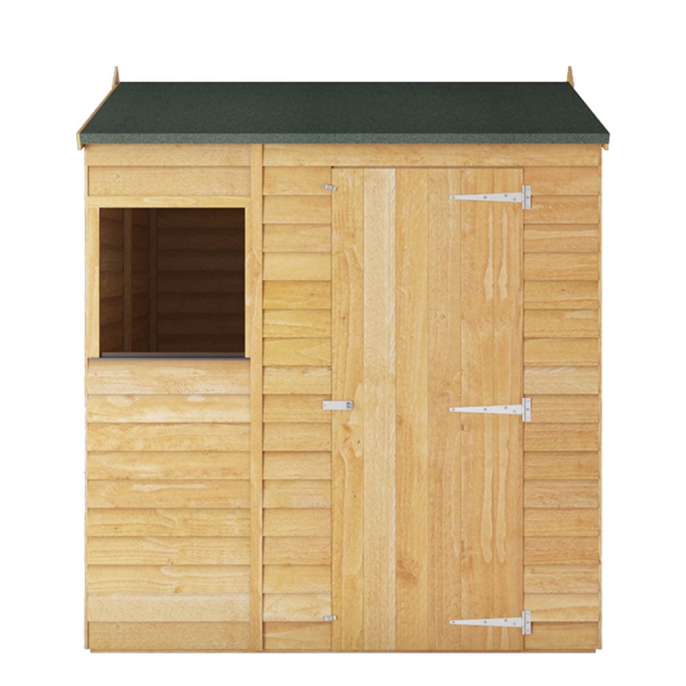 Mercia 4 x 6ft Overlap Reverse Apex Shed Image 5