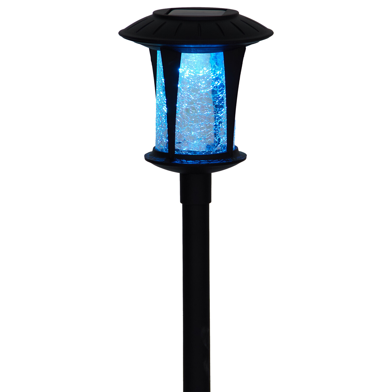 Solar Lucena Colour Changing Stake Light - Black Image 3