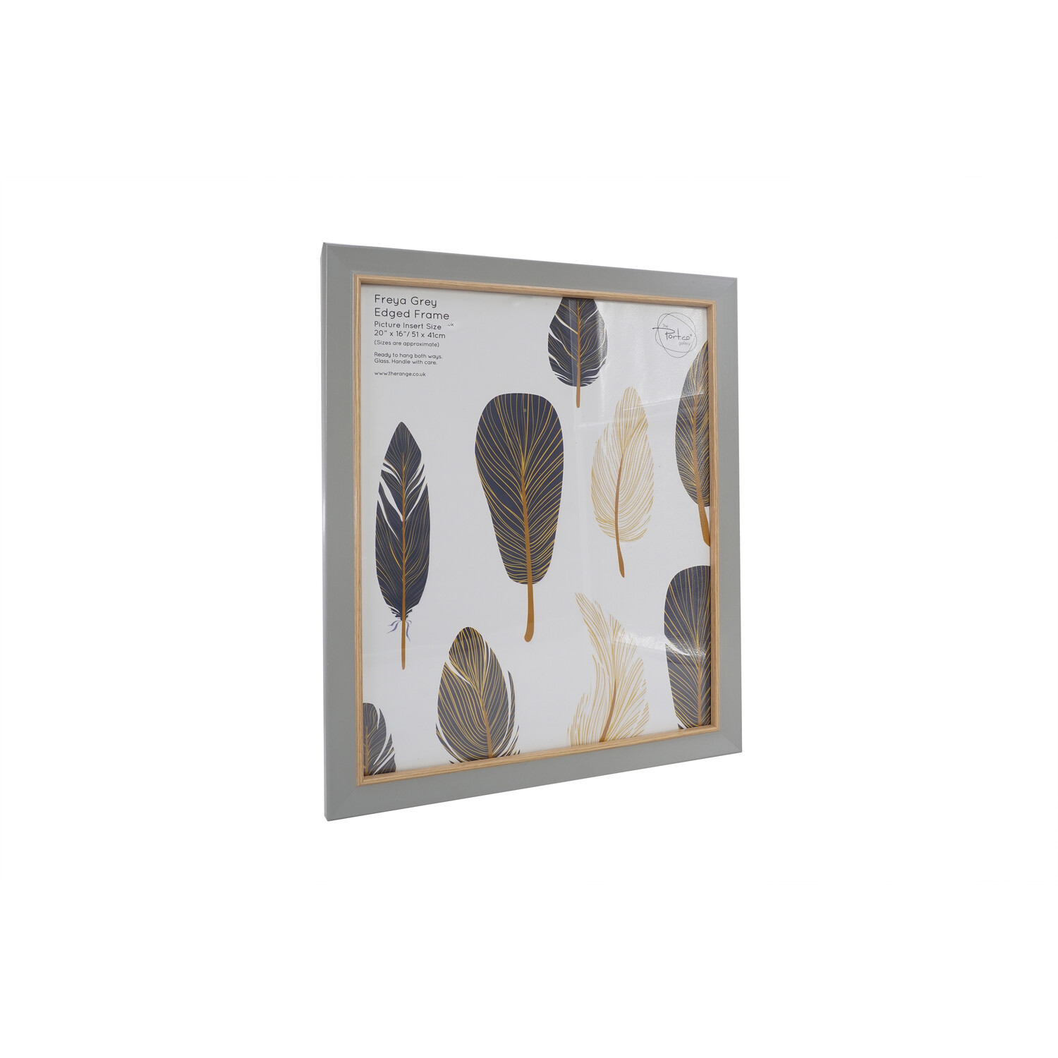 Freya Edged Frame - Grey / 10x8in Image 2