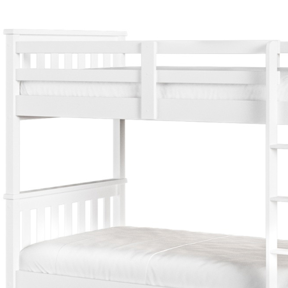 Flair Cypress White Detachable Bunk Bed Image 4