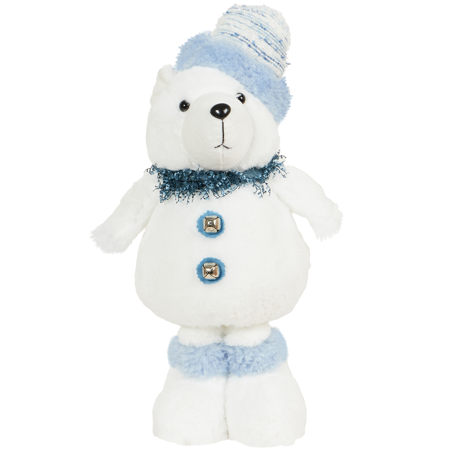 Extendable Frosty Bear Blue - White and Blue Image 5