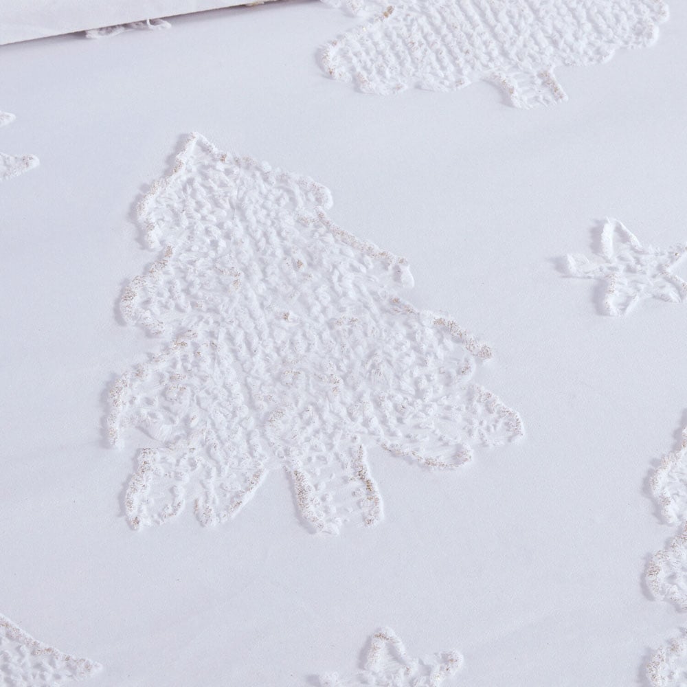 Enchanted Trees Duvet SetWhiteSuperking Image 5