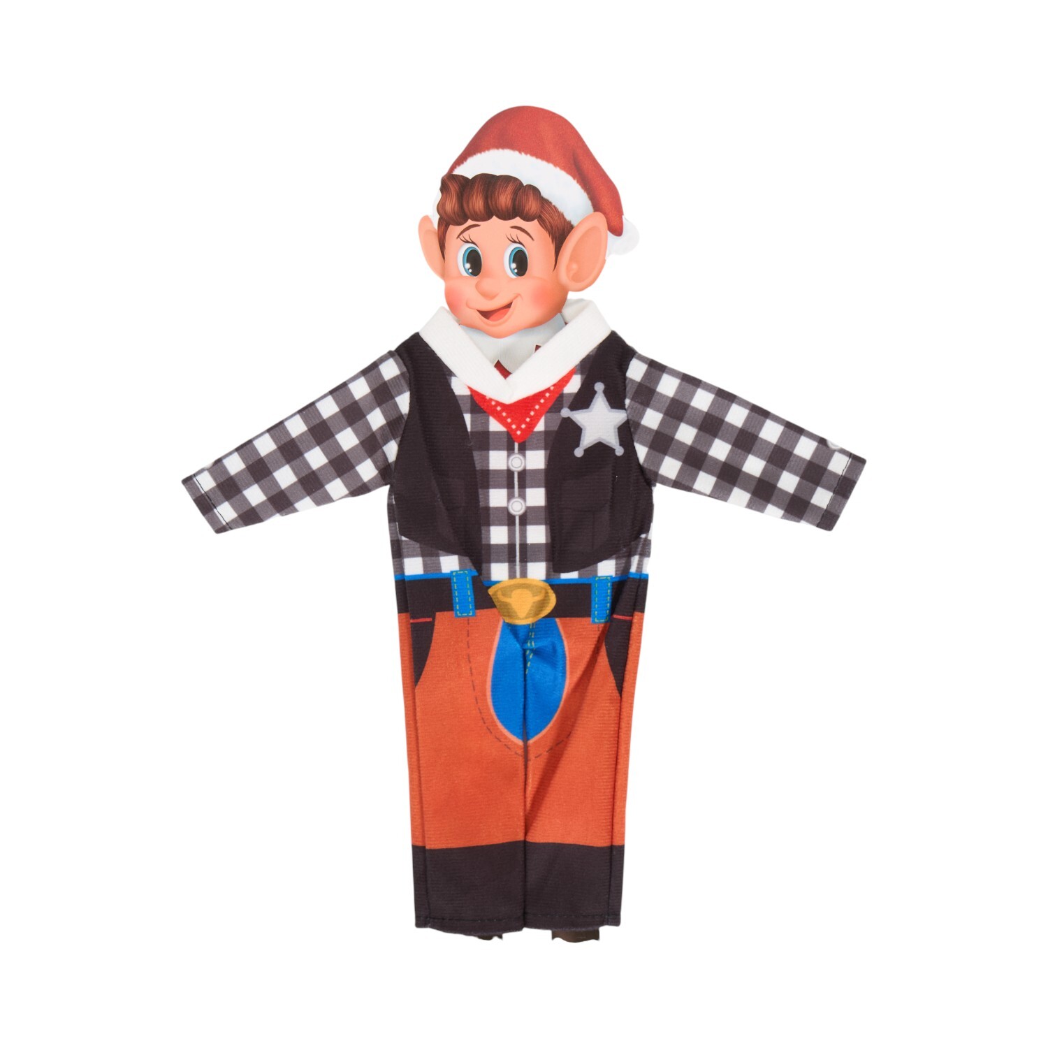 Elf Cowboy Festive Outfit Image 3