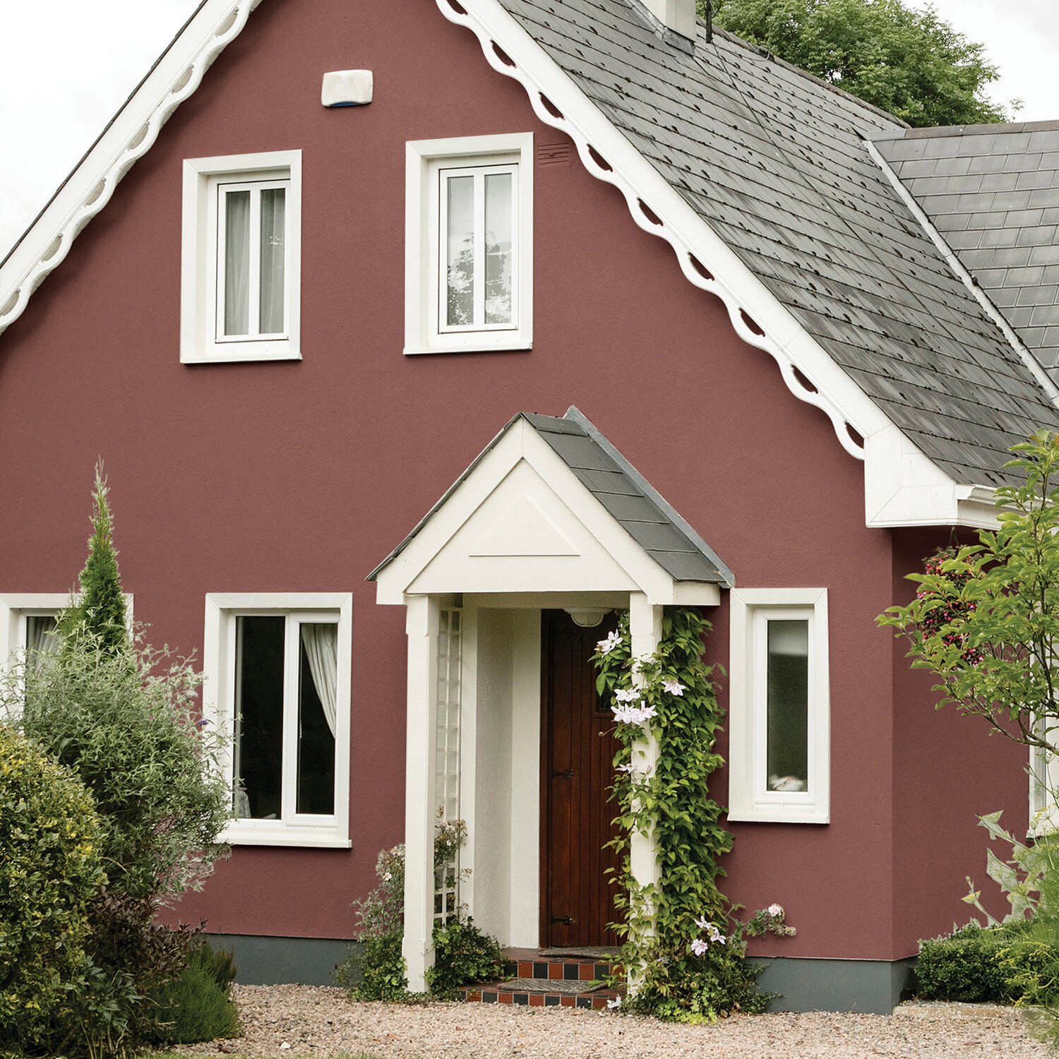 Sandtex Walls Brick Red Microseal Matt Smooth Masonry Paint 5L Image 5