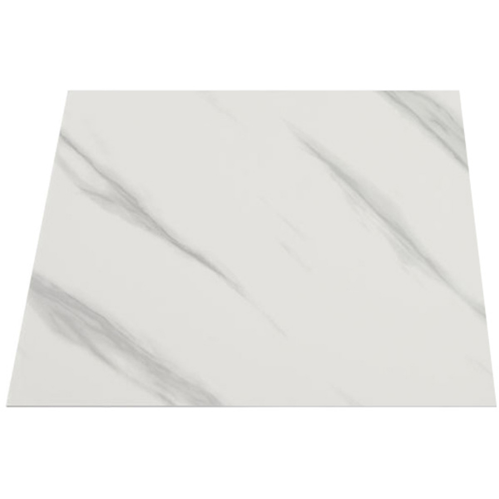 Living and Home Marble Patterned Light Grey PVC Self Adhesive Wall Sticker 10 Pack Image 2