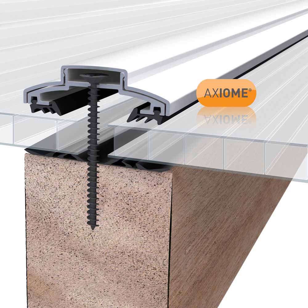 Axiome 10mm Opal Polycarbonate Twinwall Sheet 690 x 5000mm Image 2