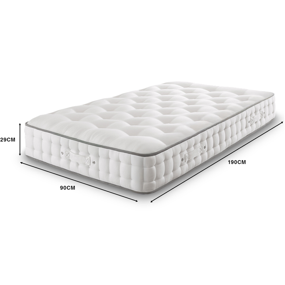 Hargreave & Flynn The Ashbrook Single 1000 Individually Nested Pocket Spring Mattress Image 5