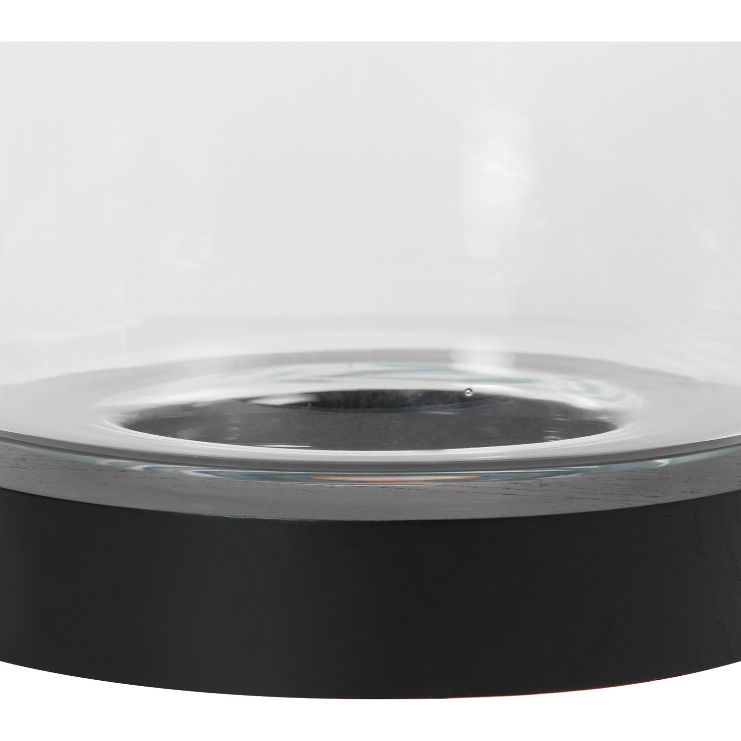 Hurricane with Black Wooden Base 24cm Image 3