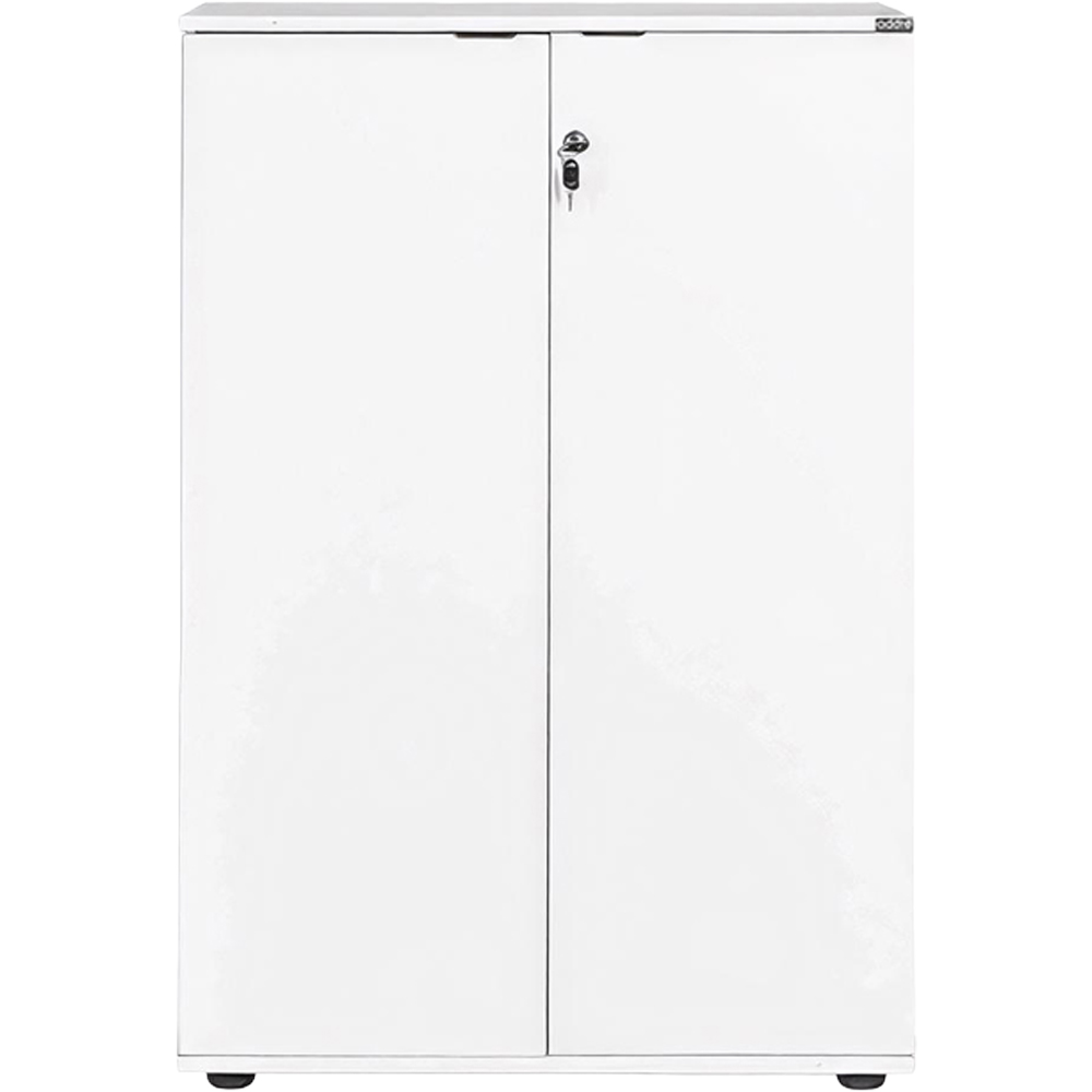 FWStyle 2 Door White Filing Cabinet Image 3