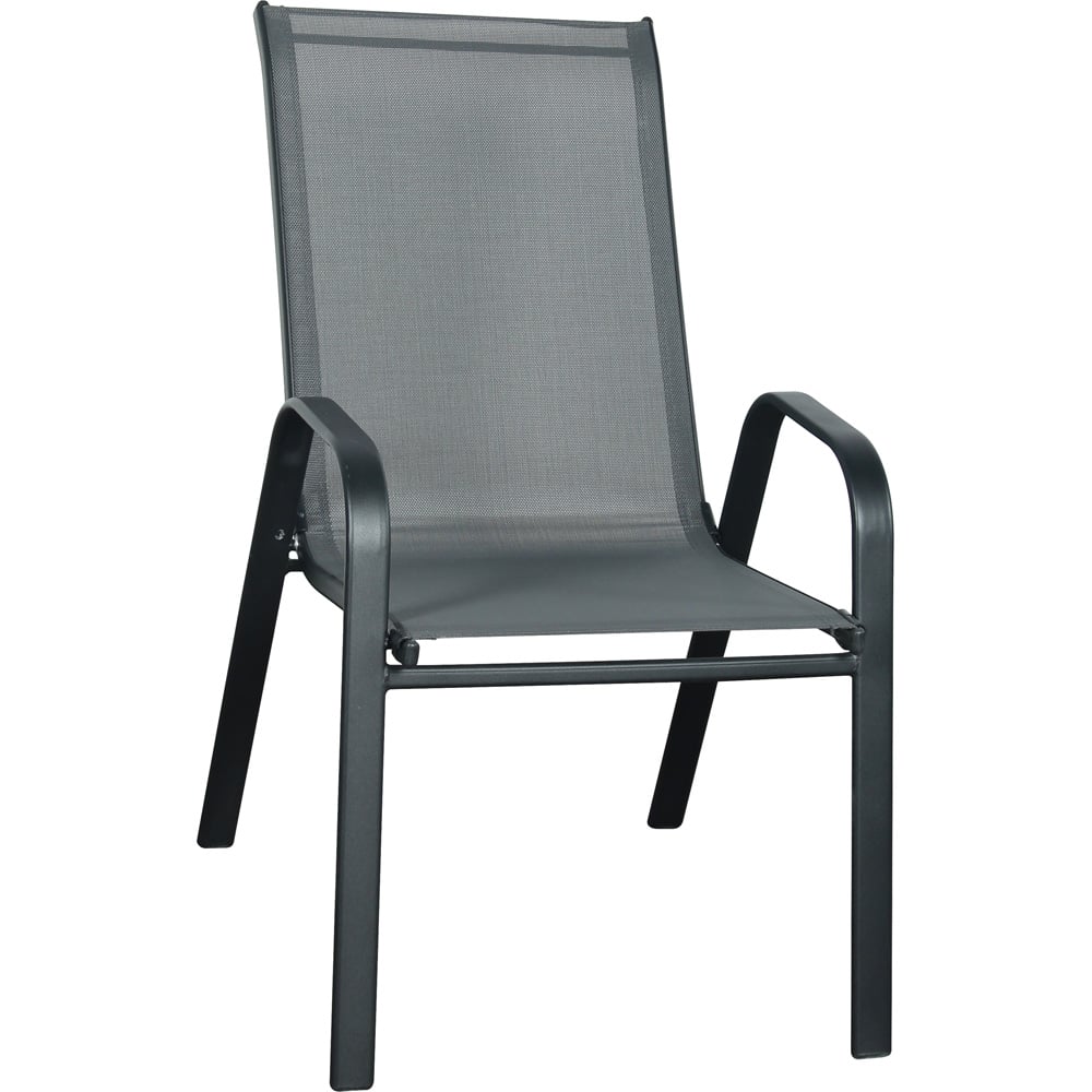 Outdoor Living Stacking Garden Dining Chair Image 4