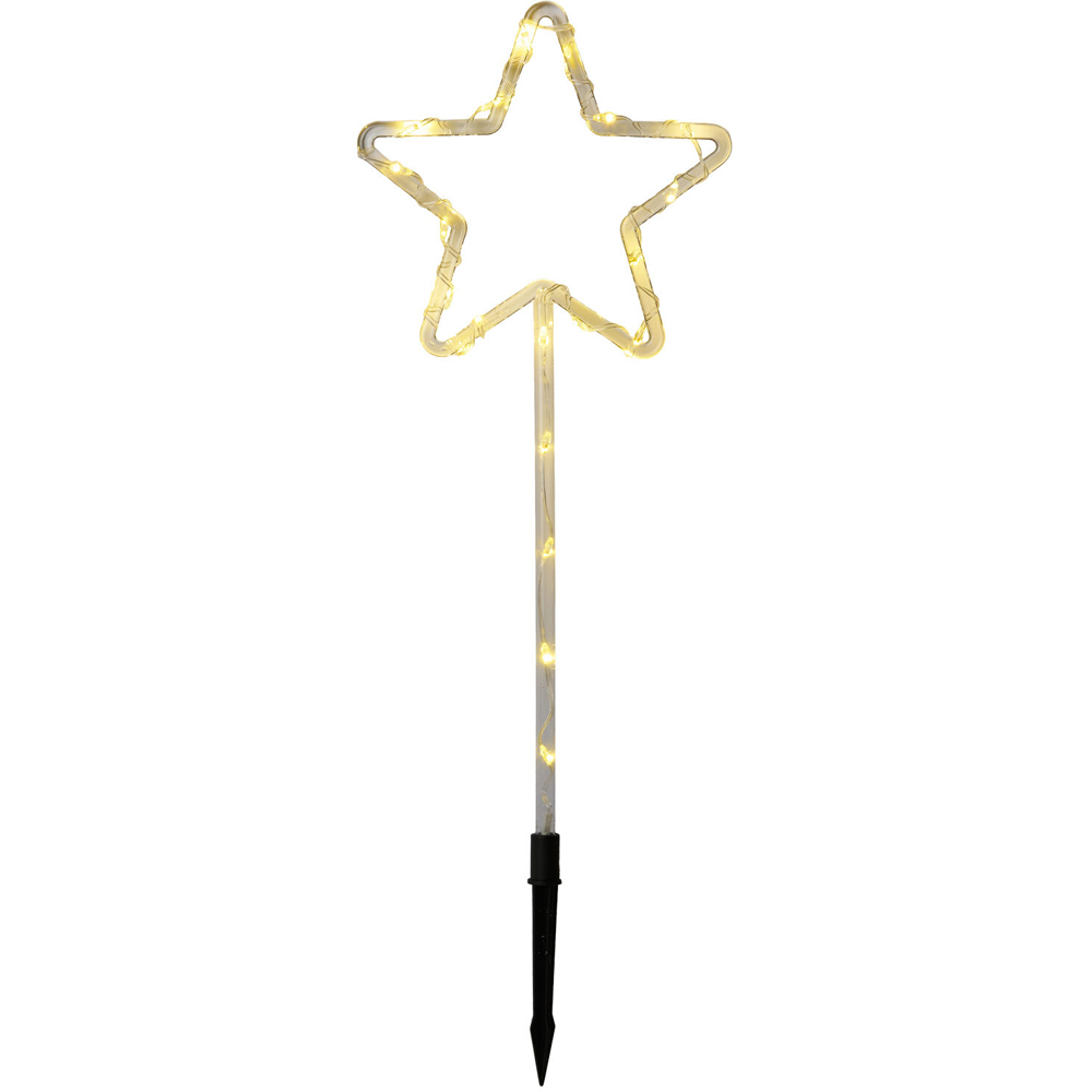 Pack of 8 LED Star Stake Lights Image 2