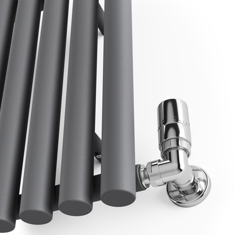 Terma Rolo Room 2015 BTU Modern Grey Radiator 500 x 865mm Image 5