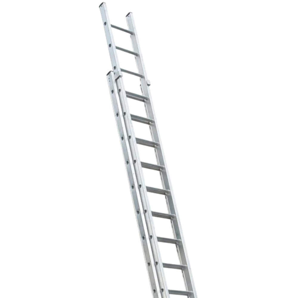 Lyte Ladders & Towers LytePro+ EN131-2 Professional Industrial 2 Section 17 Rung Extension Ladder Image 3