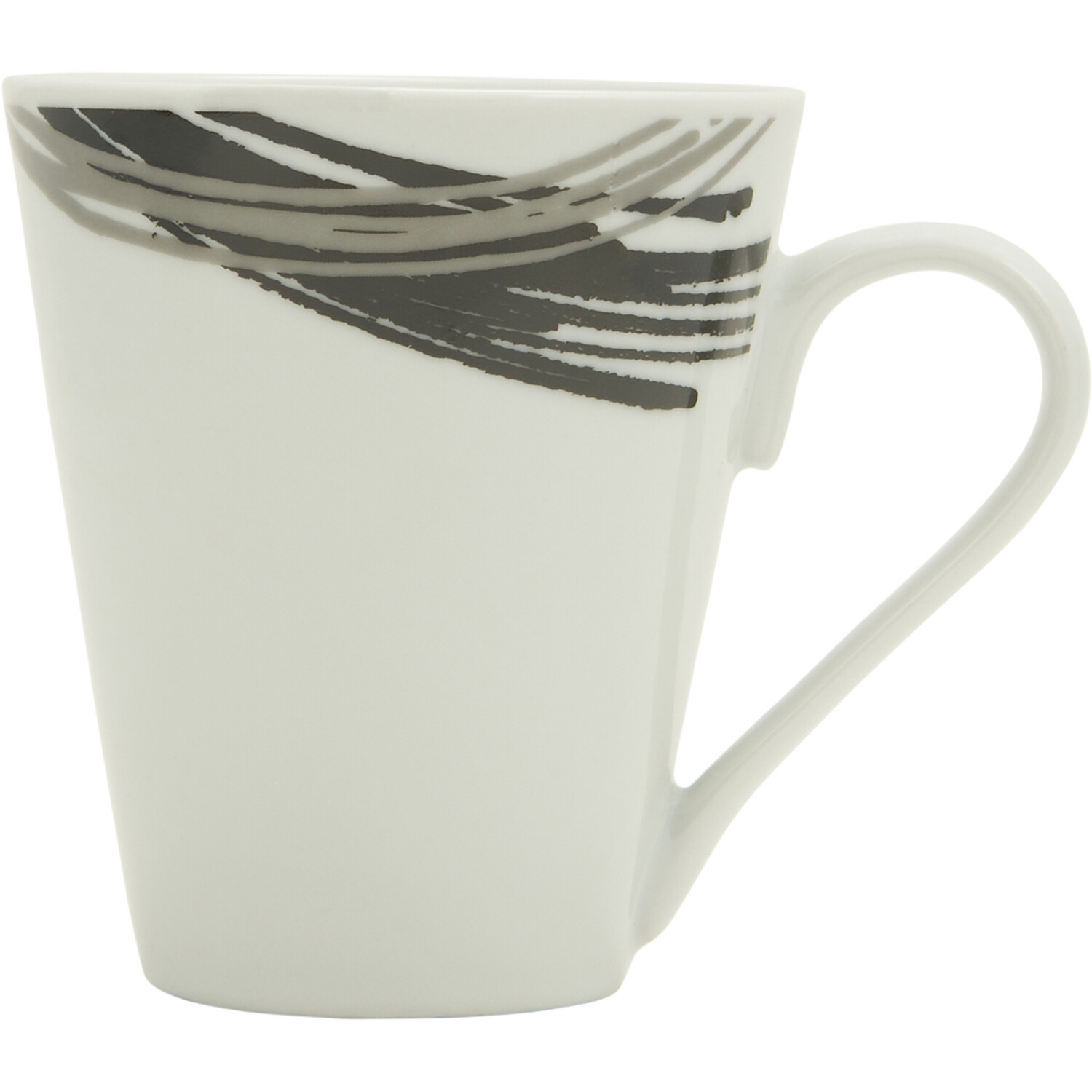 Pack of 4 Stria Mugs - White Image 3