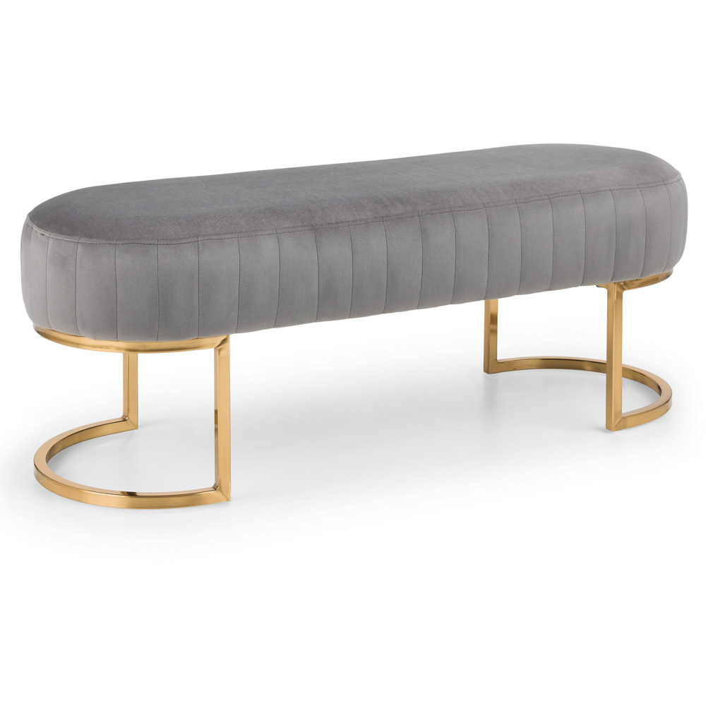 Julian Bowen Harrogate Grey Bench Image 2