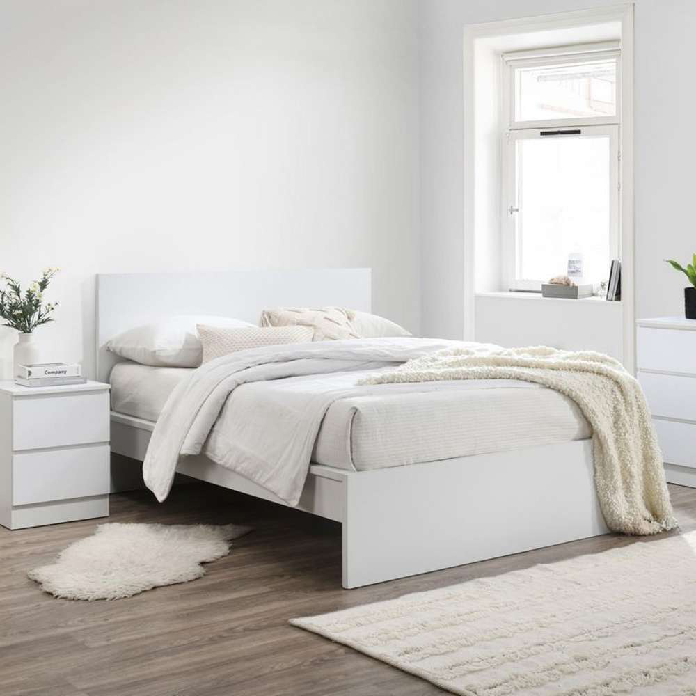 Oslo 6 Drawer White Chest of Drawers Image 3
