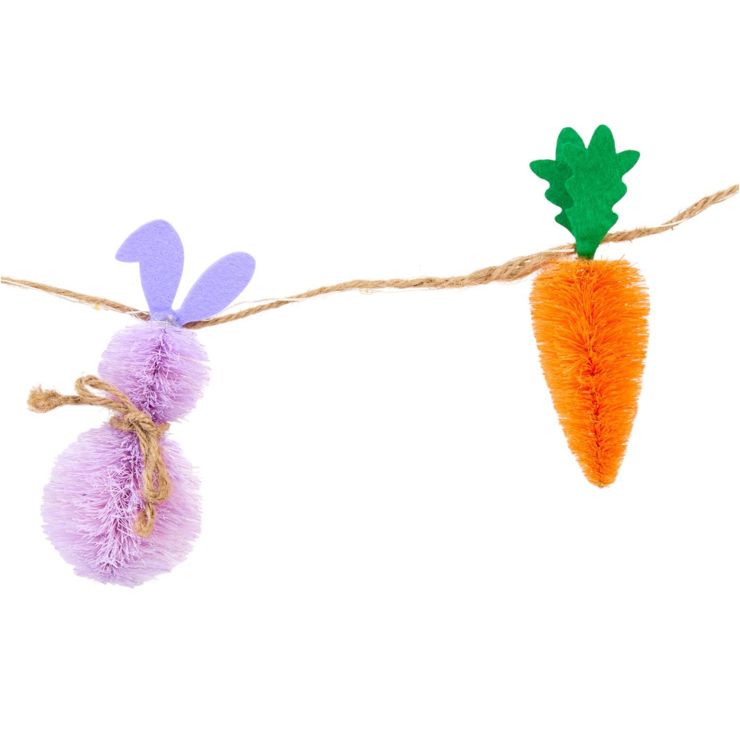 Rabbit and Carrot String Light Image 5