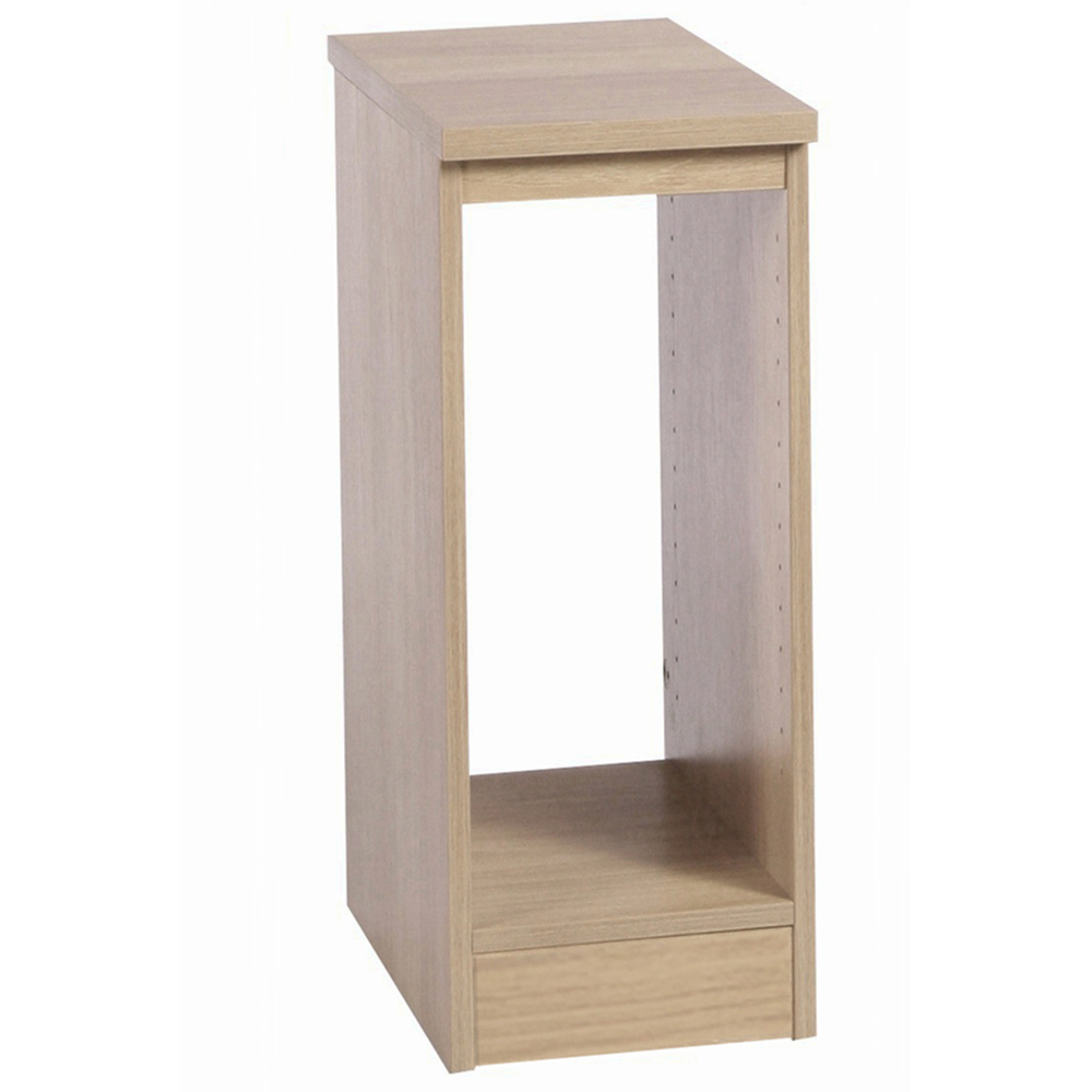 R White Cabinets Desktop Tower Storage Brown Image 2