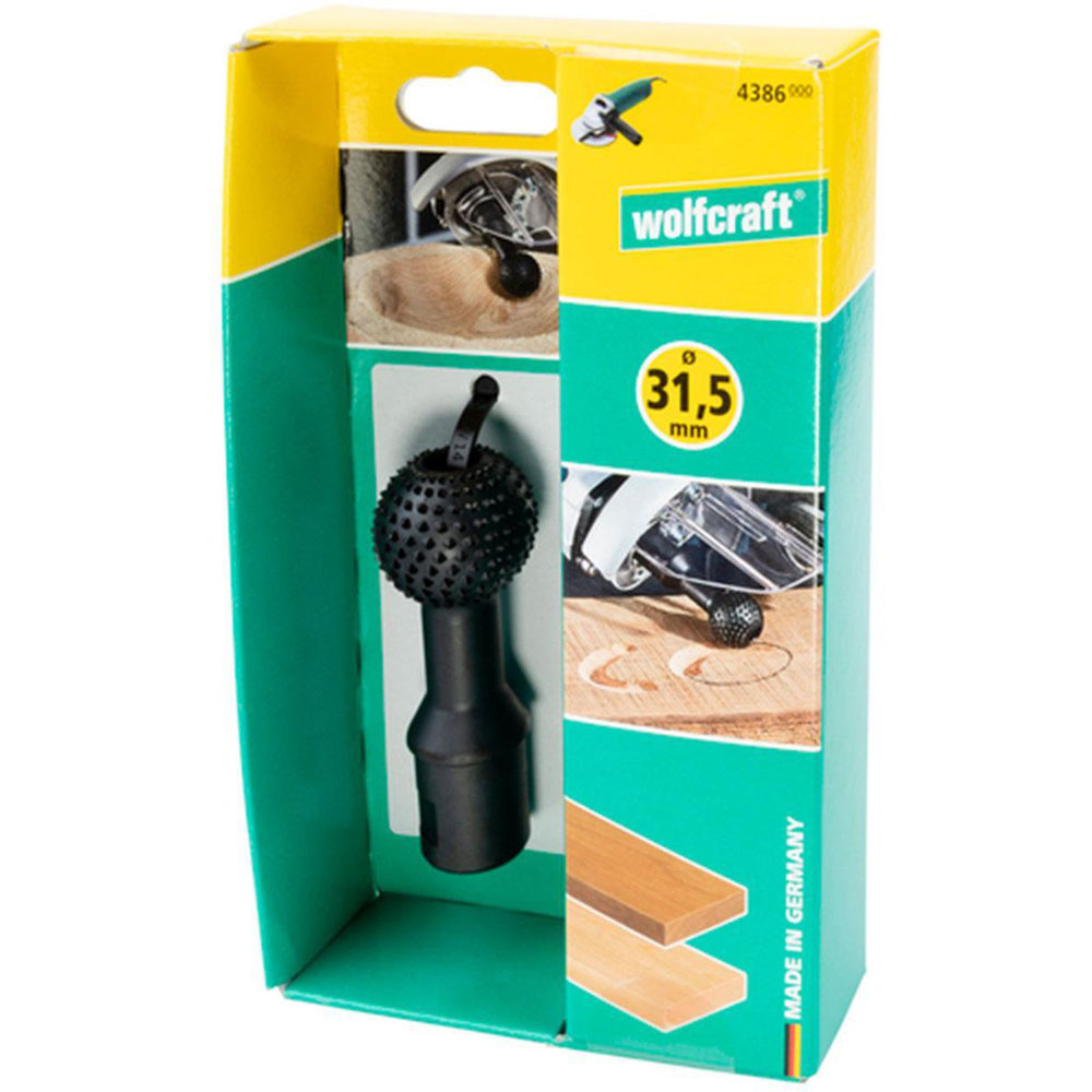 Wolfcraft R223898 Wooden Ball Rasp 31.5 mm Image 4